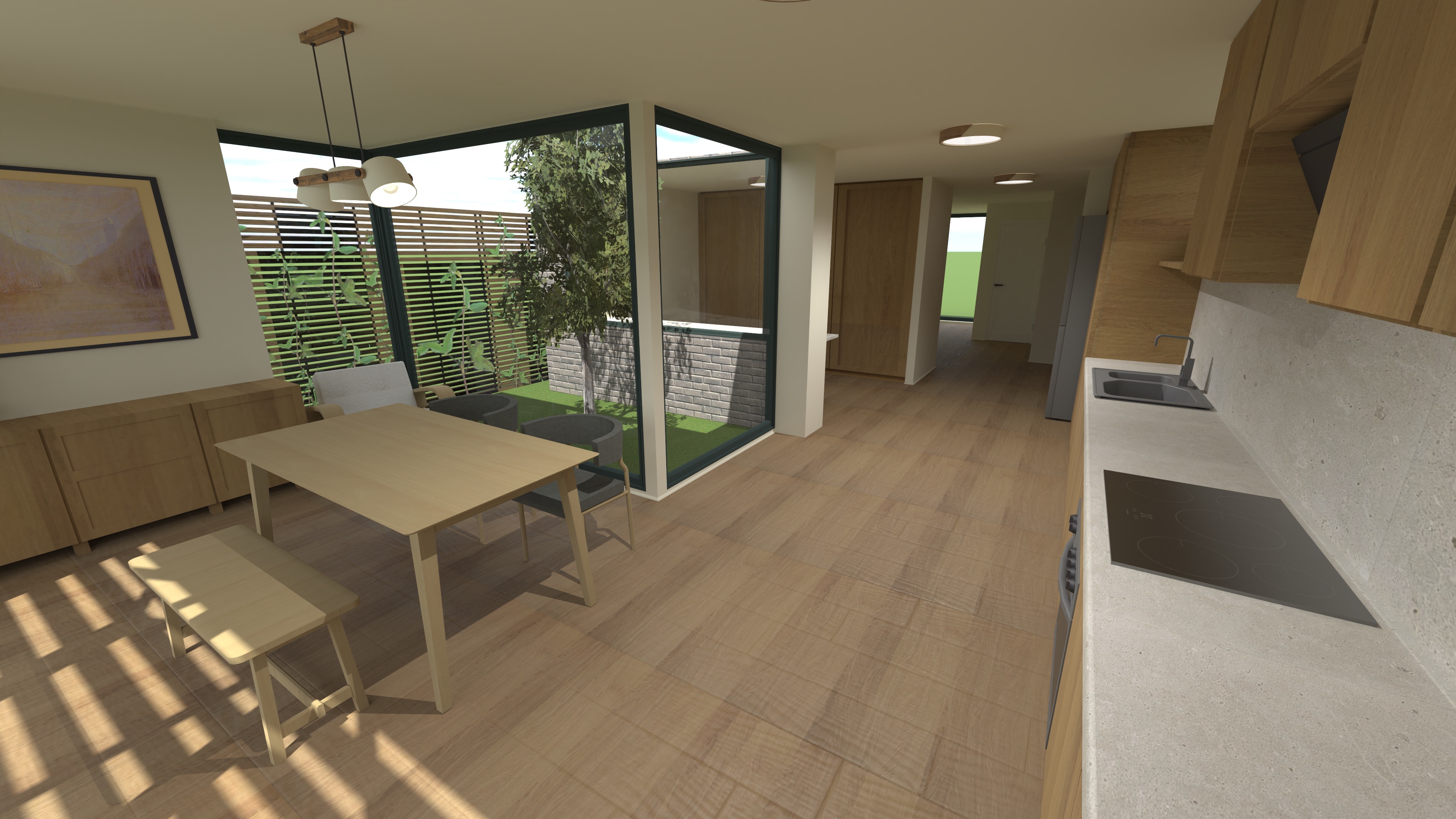 custom hallway cupboard